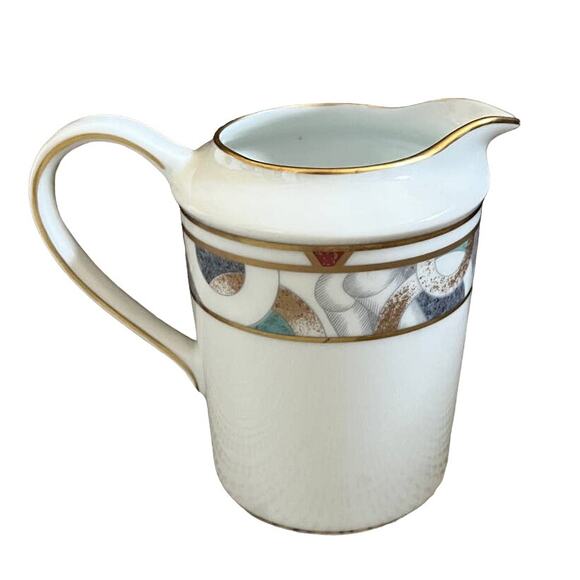 Bernardaud Other - EUC Bernardaud Limoges Paris Geometric Nudes Creamer - #53 - Made in France